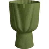 Elho Vibes Fold Coupe 30 cm - Fern Green - D 30 x H 45 cm - Binnen en Buiten - 100% gerecycled kunststof