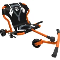 EZYROLLER Pro X skelter - Waveroller van 10 tot 17+ jaar - Vanaf 135 cm en tot 80 kg - Verstelbare driewieler - Oranje