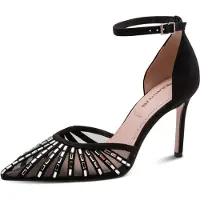 Tamaris Pumps zwart / zilver