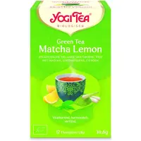 Yogi tea Biologisch Thee Green Lemon Matcha 17 Stuks