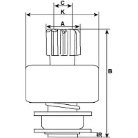 HC-CARGO F 032 901 512 Vrijwielaandrijving, starter