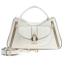 GUESS Schoudertas 'Sac Bandoulière Cordelia Logo Luxury White' wit
