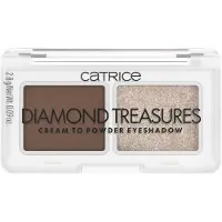 Catrice Diamond Treasures Cream to Powder Eyeshadow Oogschaduwpalette 3 g Nr. 010 - Hazel Spark