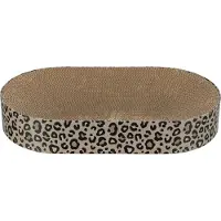 Trixie 48035 Leo krabspeelgoed bruin - karton - kattenkruid - 63 x 10 x 35 cm