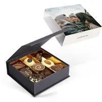 Yoursurprise Luxe bonbon giftbox bedrukken - Kerst (9 stuks)