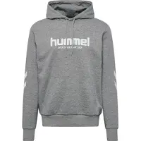 Hummel Sweatshirt 'LEGACY 2.0' grijs gemêleerd / wit