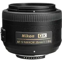 Nikon Refurbished AF-S DX NIKKOR 35 mm F1.8 G 52 mm filter (geschikt voor F) zwart - Conditie: Als nieuw