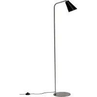 Dyberg Larsen Vloerlampe , Oswald, Zwart, Woonkamer, Metaal, Designer