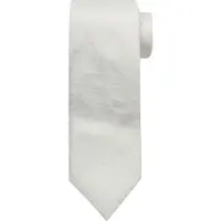 Profuomo Stropdas Beige Stropdas creme zijde PP2AA0007/A