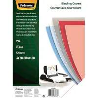 Fellowes Inbindkaft PVC Transparant Pak van 100