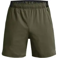 Under Armour Vanish Trainingsbroekje Woven Olijfgroen Zwart