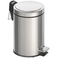 Tramontina Prullenbak Brasil Zilver 5 L