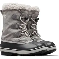 Sorel YOOT PAC NYLON WP Youth Unisex Snowboots - Quarry, Dove - Maat 37