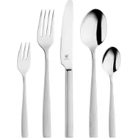 Zwilling 30-delige tafelbestekset, voor 6 personen, hoogwaardig roestvrij staal 18/10, mat/gepolijst, serie Roseland