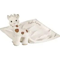 Vulli knuffeldoekje Chérie - Babyknuffel - Baby knuffeldoekje - Kraamcadeau - Babyshower cadeau - In luxe wit/beige geschenkdoos - Vanaf 0 maanden - 25 x 25 cm