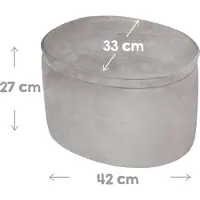 Roba Hocker met bergruimte Lil Sofa