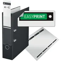 Leitz Map 1010, DIN A4, rugbreedte 80 mm, 20 stuks, lichtblauw