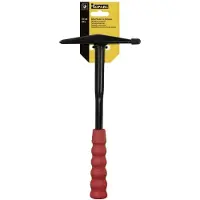 GYS Lasbikhamer - Rubberhamer - Gesmeed staal - Zwart en rood