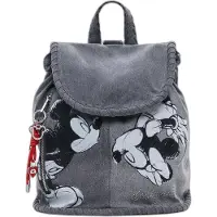 Desigual Rugzak 'Mickey Mouse' grijs / grafiet / zwart / wit