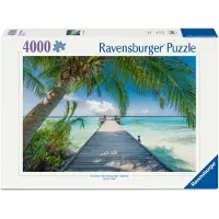 Ravensburger Dream Beach on the Malededives Puzzel (4000 stukjes)