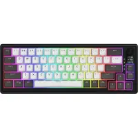 HATOR Skyfall Pro Wireless 65 toetsenbord Gamen USB + RF Wireless + Bluetooth QWERTY Amerikaans Engels Zwart, Grijs