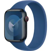 Apple Siliconen solobandje voor de Watch | 38/40/41/42 mm - Maat 9 - Ocean Blue