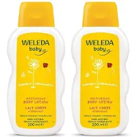 Weleda Baby Calendula Body Lotion 2x200 ml Melk