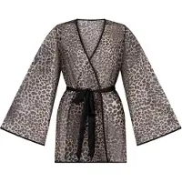 Hunkemoller Negligé bruin / zwart