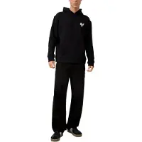 s.Oliver Sweatshirt zwart / wit
