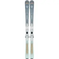 Rossignol - Packs (ski's & bindingen) - Arcade 78 W + Xpress 11 GW B83 White/Almond 2026 voor Dames van Hout - Maat 140 cm - Grijs