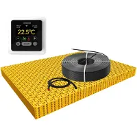 Magnum Decoupling Set 2m² / 300 Watt Set met MRC²-thermostaat | Wit
