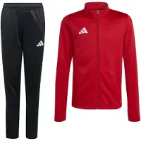 Adidas Entrada 26 Trainingspak Full-Zip Kids Rood Zwart