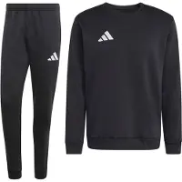 Adidas Entrada 26 Crew Sweater Joggingpak Zwart Wit
