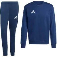 Adidas Entrada 26 Crew Sweater Joggingpak Donkerblauw Wit