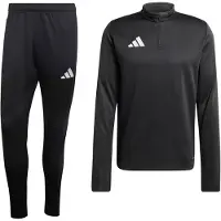 Adidas Entrada 26 Trainingspak 1/4-Zip Zwart Wit