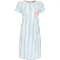 Ringella Dames Bigshirt – Gestreept met Borszakje 50% Katoen / 50% Modal - Maat 42
