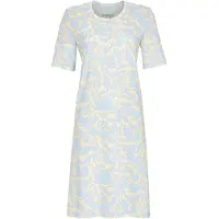 Ringella nachthemd blauw aderpatroon | Maat 54