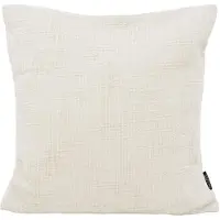 NOVÉE Chenille stripe crème | 45 x 45 cm | kussenhoes | polyester