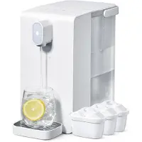 Aura Instant waterkoker - Koffiezetapparaat - Waterkoker - Wit - 24cm x 14cm x 29cm