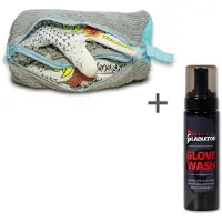 Gladiator Sports Gu Glove Wash Bag & Handschoenenreiniger Wash Combideal - Maat