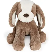 Bunnies By The Bay knuffel Hond - knuffeldier - geborduurde details - 41 cm - Toffee