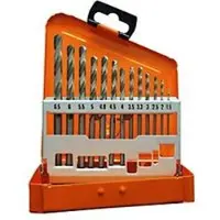 Projahn schroefboorset ECO, HSS-G, 13-delig, Ø 1,5-6,5 mm / 0,5 mm stappen, in boorcassette