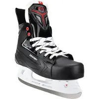 Tempish – Volt-T – IJshockeyschaatsen – Schaatsen Heren – Zwart – Versterkte Enkelcups & High-Grip RVS Hockeyijzer – Maat EU 43