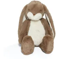 Bunnies By The Bay Floppy Nibble Konijn - Knuffeldier - Knuffel voor kinderen - Geborduurde details - Caramel - 34 cm