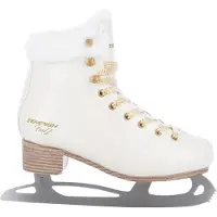 Tempish – Fine II – Kunstschaatsen – Schaatsen Dames – Beige – Verstevigde Enkelsteun & Premium Kunstleer – Maat EU 41