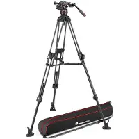 Manfrotto 608 Nitrotech Fluid Head + 645 Fast Twin Carbon Tripod