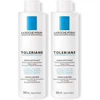 La Roche-Posay Toleriane Huidreinigende Emulsie | Voor zeer gevoelige huid | Met glycerine 2x200 ml Emulsie
