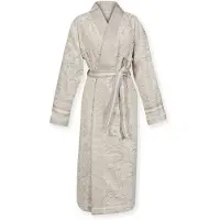 Pip studio Badjas Jasmin Jacquard Bathrobe Zand-M