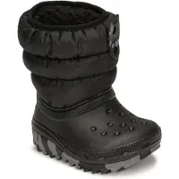Crocs Classic Neo Puff Boots Zwart Maat 25/26 US C9