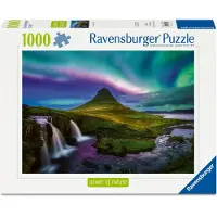 Ravensburger puzzel Aurora boven Kirkjufell 1000 stukjes |